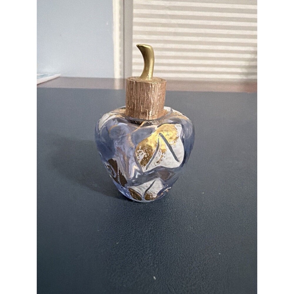 Lolita Lempicka Perfume EMPTY BOTTLE 3.25" Made in Paris Apple Shaped Bottle